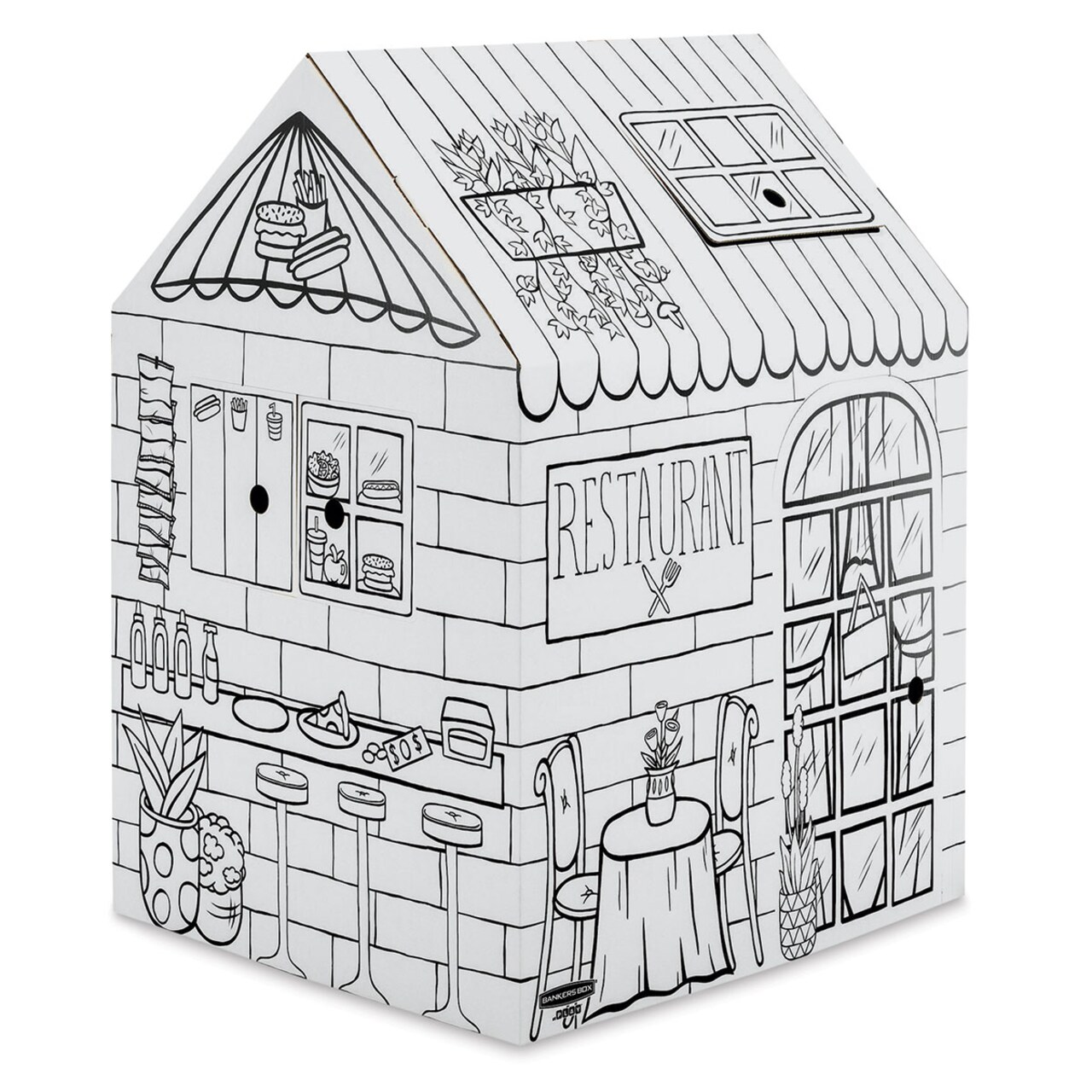 Michaels top cardboard playhouse